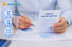 Chứng từ khấu trừ thuế